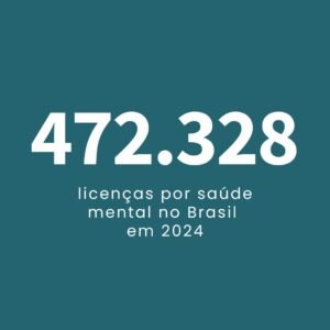 licenças por saúde mental no brasil em 2024 - Oliv-e